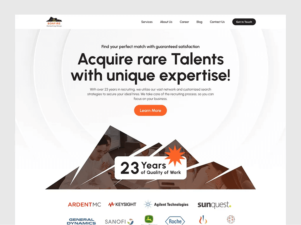 Landing Page & Website project 1